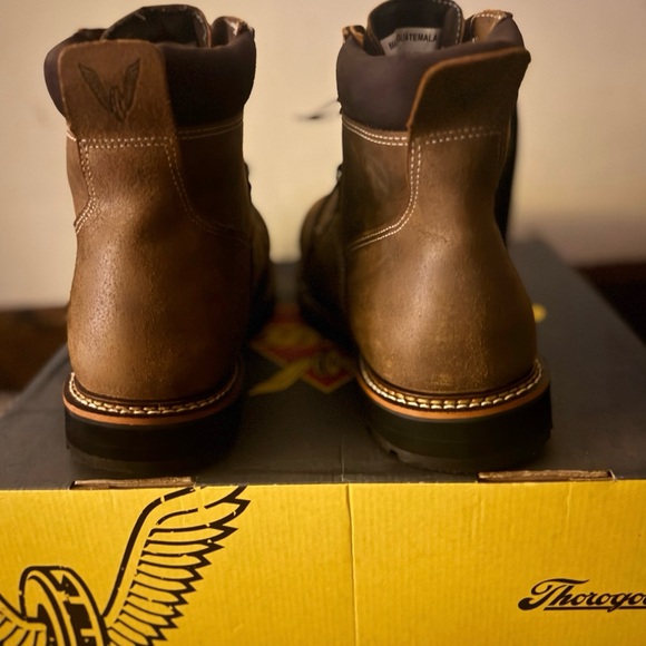 NEW Thorogood Waterproof Composite Toe Men’s Work Boots- Diff Sizes! L 13 / R 12 - Picture 4 of 16